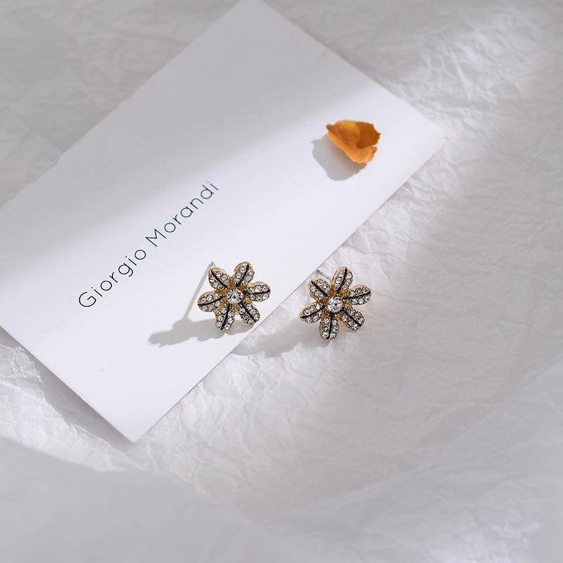 Six Petal Earrings For Girl Ball Party Role Play