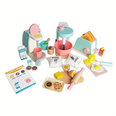Wooden Coffee Machine Toys For Boys And Girls Play House Toys