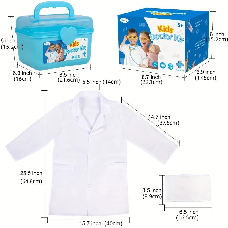 Kids Doctor Role Play Set for Ages 3-6