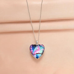 Love Crystal Pendant Necklace Dream Bird English Birthday Gift