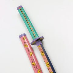 Wooden Anime Katana Sword Cosplay Toy