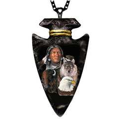 Wolf Necklace for Men Women Lover Family Gift