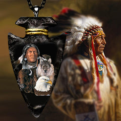 Wolf Necklace for Men Women Lover Family Gift