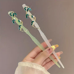 Bamboo Style Women Hairpin Court Retro Headdress