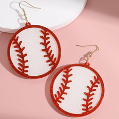 Christmas Flower Ball Earrings for Women