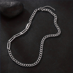 Hip hop Men's Stainless Steel Necklace Cold Style Non fading Necklace