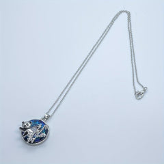 Delicate Panda Bamboo Pendant Necklace for Women