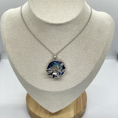 Delicate Panda Bamboo Pendant Necklace for Women