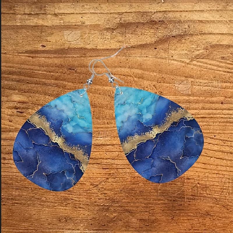 Bohemian Style Water Drops Ear Hooks Earrings Toys