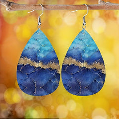 Bohemian Style Water Drops Ear Hooks Earrings Toys