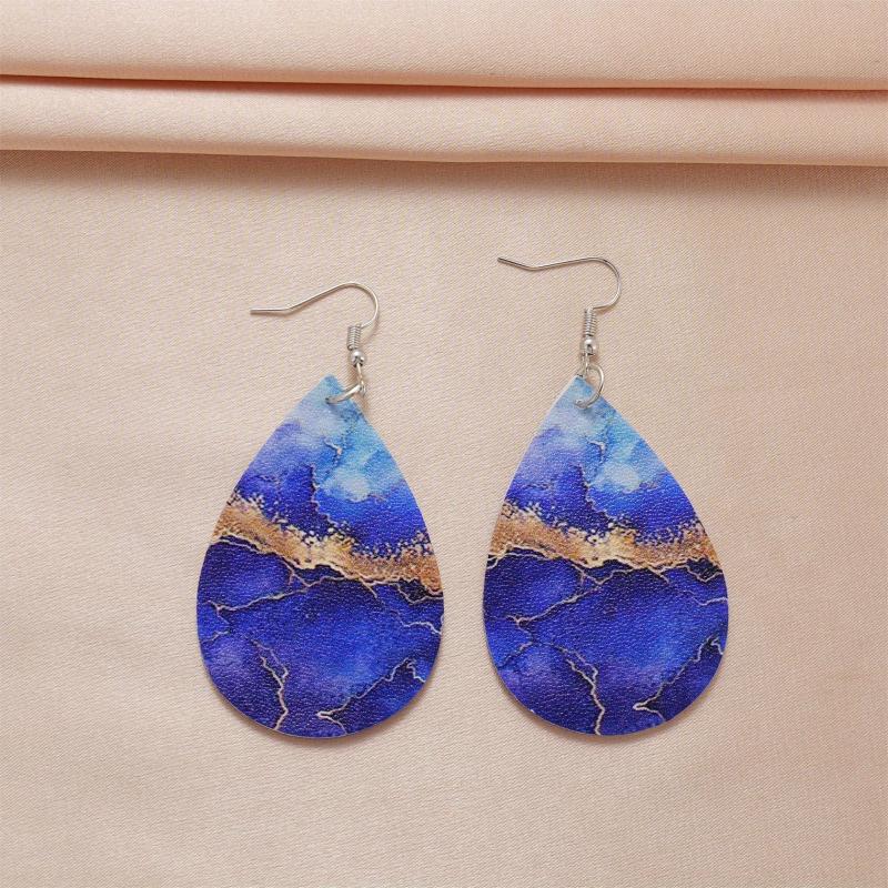 Bohemian Style Water Drops Ear Hooks Earrings Toys