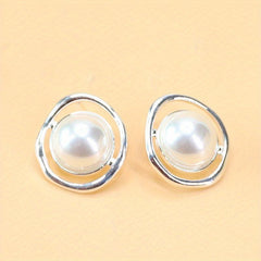 Elegant Pearl Crystal Earrings for Women