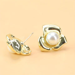 Elegant Pearl Crystal Earrings for Women