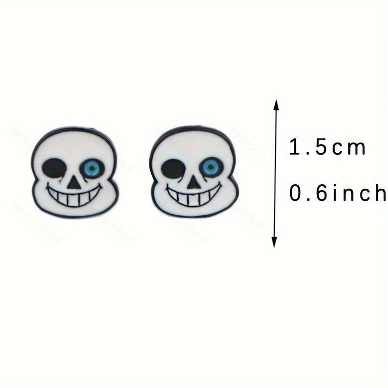Cartoon Game Earrings Cartoon Stud Earrings For Woman Party Jewelry Gift