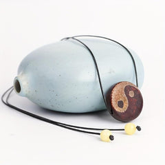 Tibetan Agate Pendant Ethnic Style Short Necklace