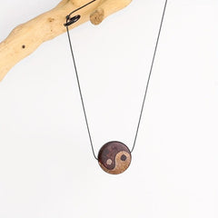 Tibetan Agate Pendant Ethnic Style Short Necklace