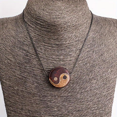 Tibetan Agate Pendant Ethnic Style Short Necklace