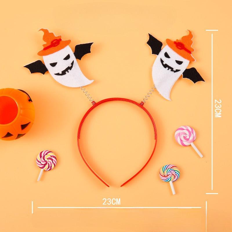 Halloween Devil Hair Hoop for Kids Party Supplies