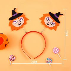 Halloween Devil Hair Hoop for Kids Party Supplies