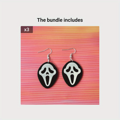 Luminous Death God Ghost Earrings