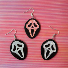 Luminous Death God Ghost Earrings