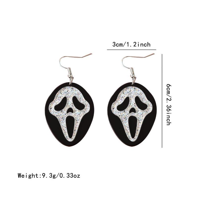 Luminous Death God Ghost Earrings