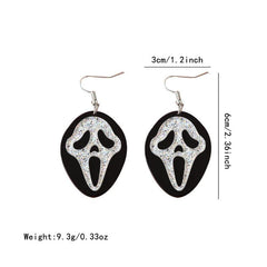 Luminous Death God Ghost Earrings