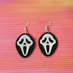 Luminous Death God Ghost Earrings