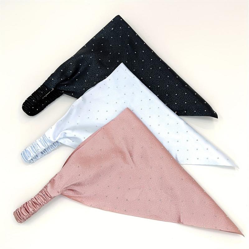 3 Pack Gypsophila Style Fabric Triangle Towel