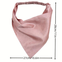3 Pack Gypsophila Style Fabric Triangle Towel