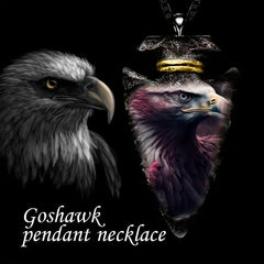 Triangle Eagle Necklace Punk Pendant Hip Hop Holiday Party Gift Necklace