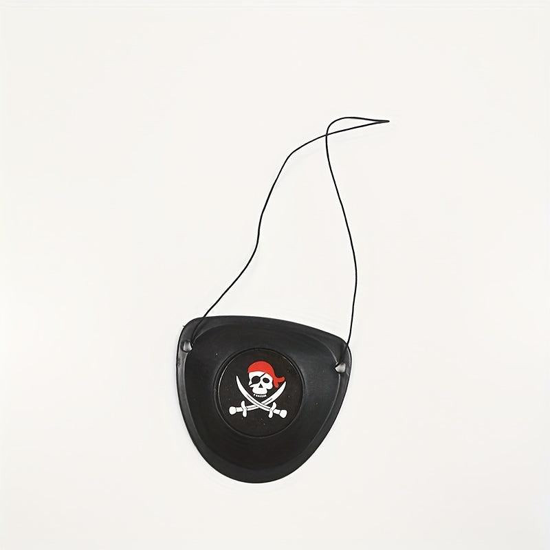 Pirate Eye Mask Children's Cosplay Dress Up Caribbean Pirate Gun Hook Toy