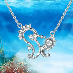 Seahorse Animal Pendant Necklace Daily Accessories Jewelry