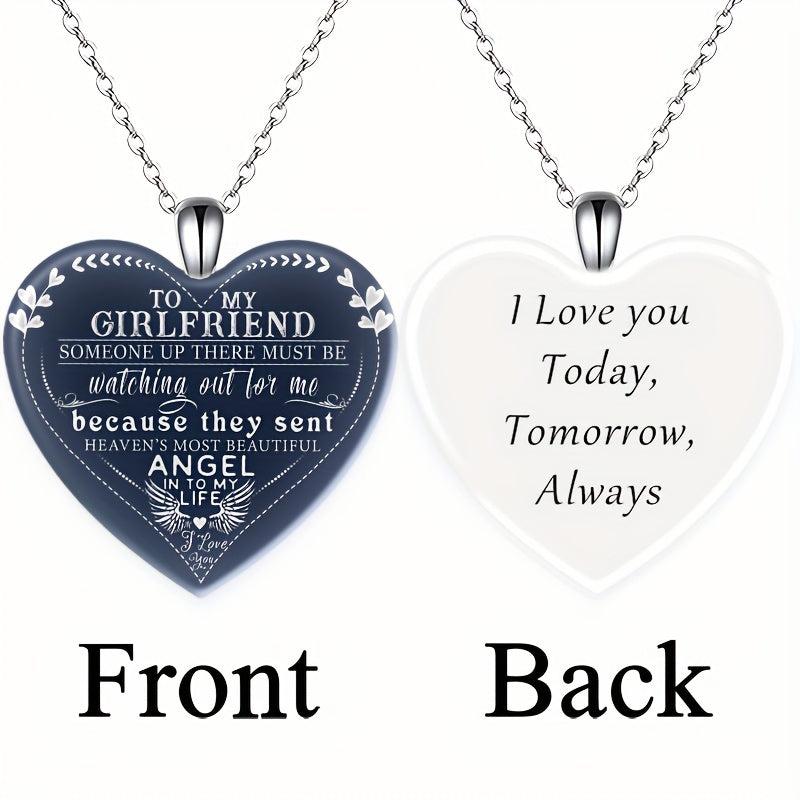 Crystal Love Pendant Necklace for Adults and Kids