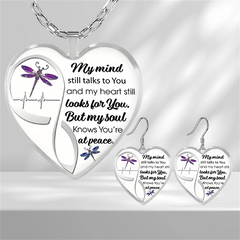 Dragonfly Glass Pendant Earrings for Girls, Halloween Graduation Gift