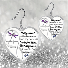 Dragonfly Glass Pendant Earrings for Girls, Halloween Graduation Gift