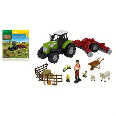 Children's Farm Play House Toy Set - Animal Simulation Model
