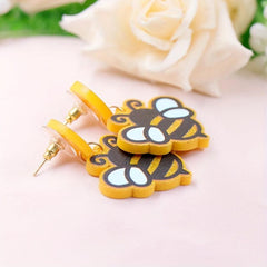 Easter Earrings Girl Gift Bee Earrings Acrylic Y2K Style Ornaments