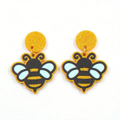 Easter Earrings Girl Gift Bee Earrings Acrylic Y2K Style Ornaments