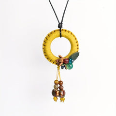 Handwoven Necklace Long Tassel Sweater Chain Ladies Jewelry