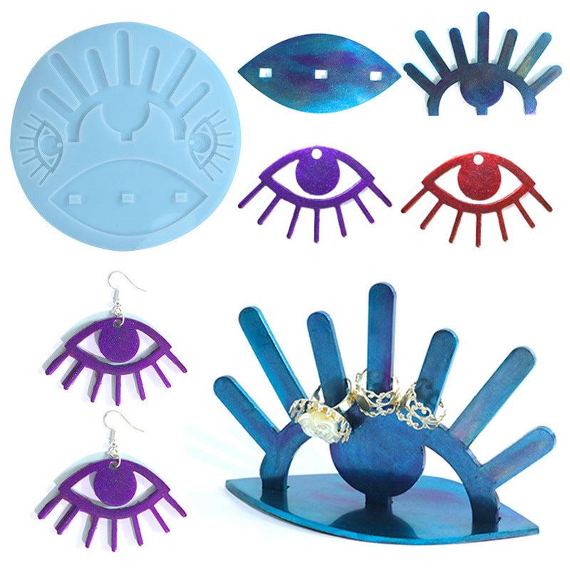 Devil's Eye Jewelry Storage Silicone Mold DIY Earrings Pendants