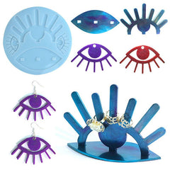 Devil's Eye Jewelry Storage Silicone Mold DIY Earrings Pendants