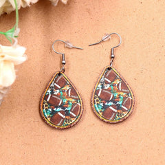 Acrylic Rugby Football Earrings Funny Baseball Earrings Jewelry Christmas Gift