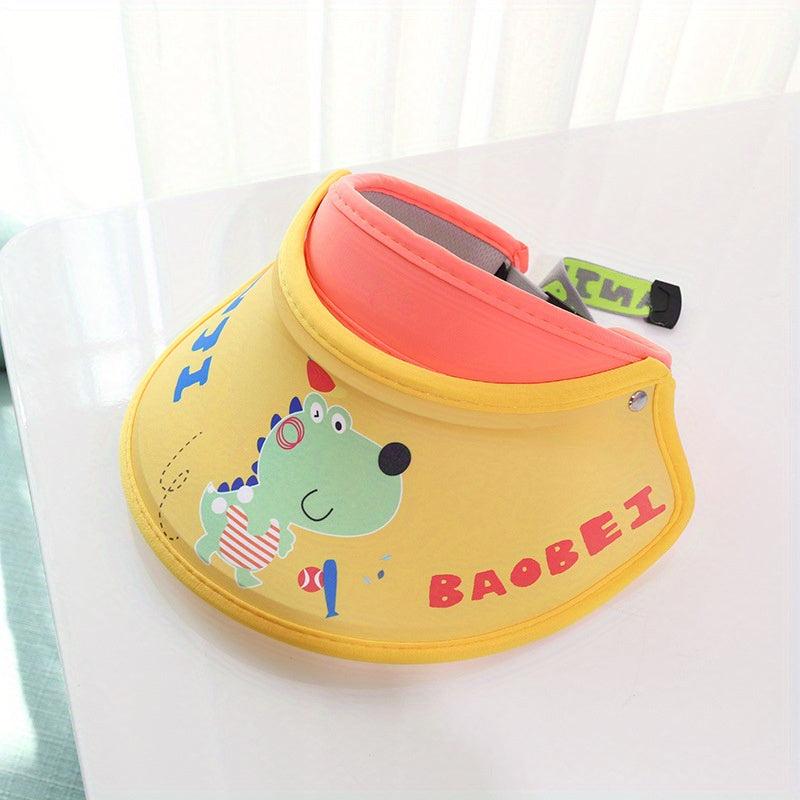 Children's Cartoon Print Sunscreen Hat for Baby