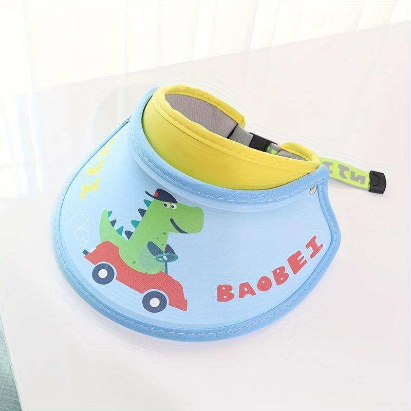 Children's Cartoon Print Sunscreen Hat for Baby