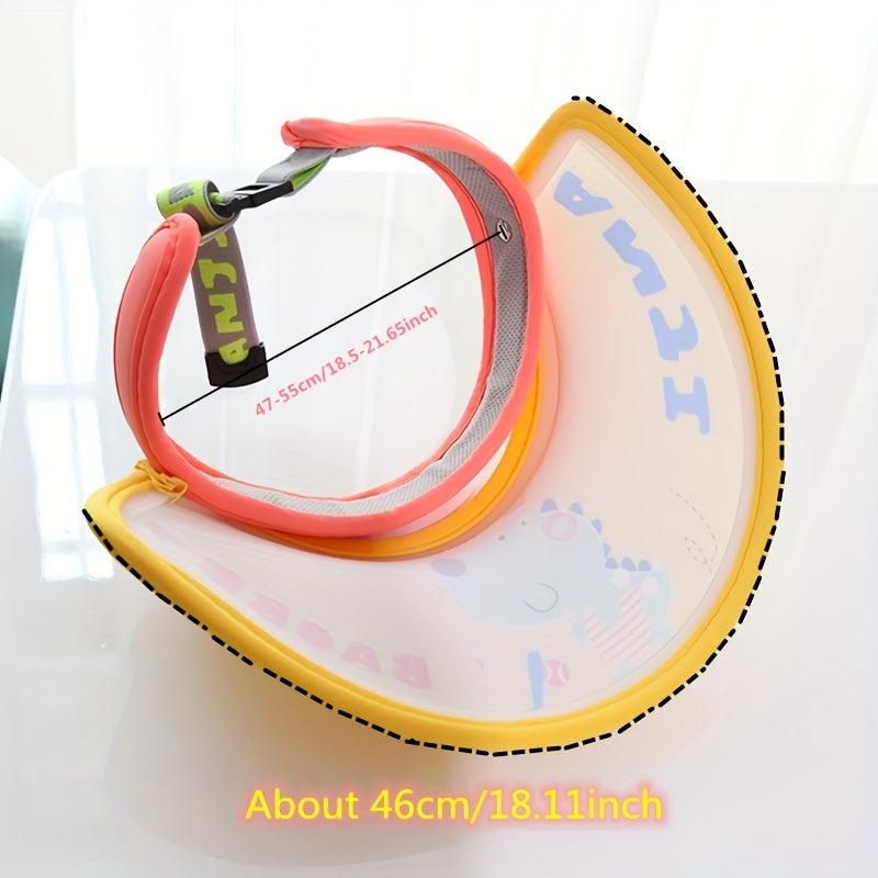 Children's Cartoon Print Sunscreen Hat for Baby