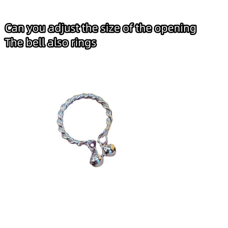 European American Style Bell Ring Network Opening Small Feeling Ring Light