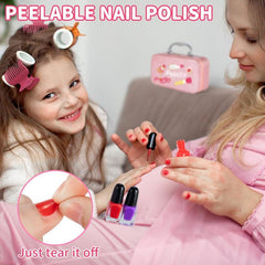 TEMI Washable Makeup Toy Set for Girls Ages 3-8