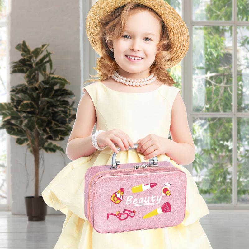 TEMI Washable Makeup Toy Set for Girls Ages 3-8