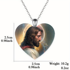 Vintage Heart shaped Pendant Necklace Toy For Kids Daughters